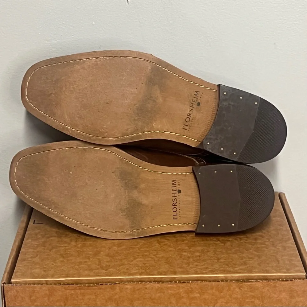 Florsheim Castellano Cap Toe Oxford Brown Size 10.5